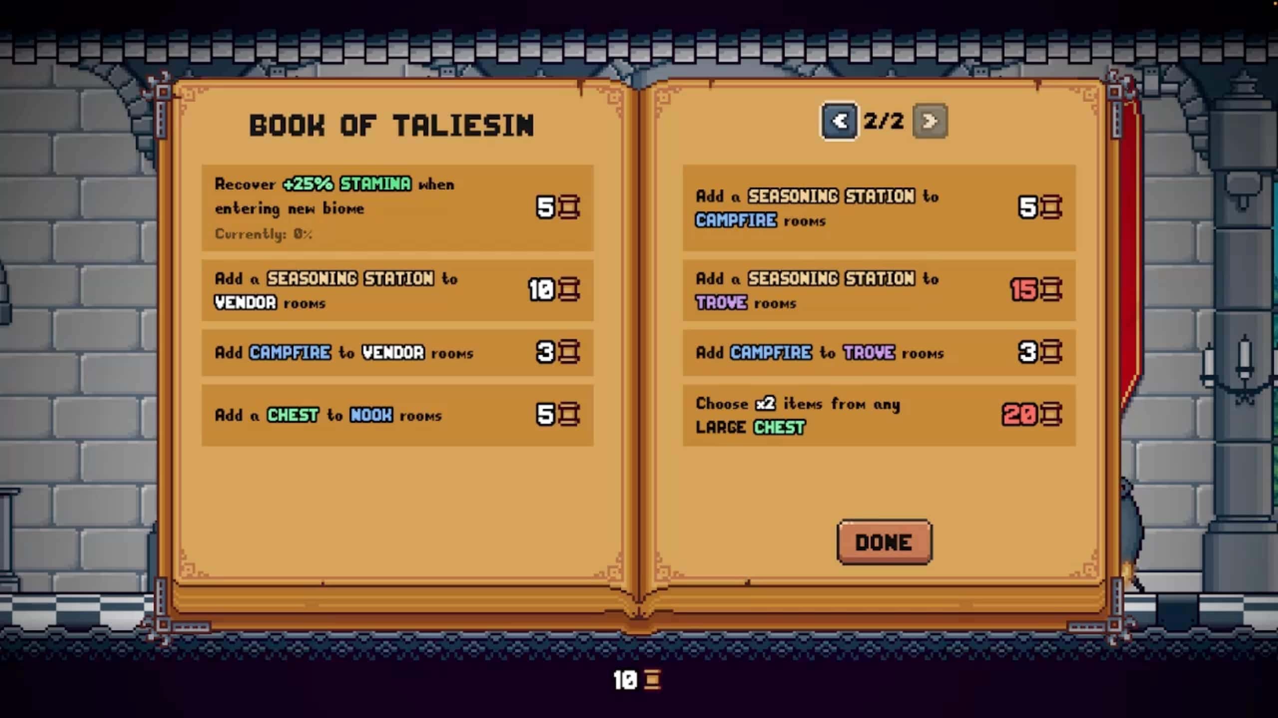 Hungry Horrors book of taliesin